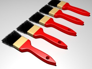 brush 3D 모델