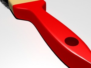 brush 3D 모델
