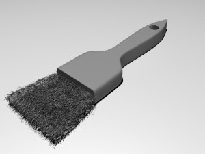 brush 3D 모델