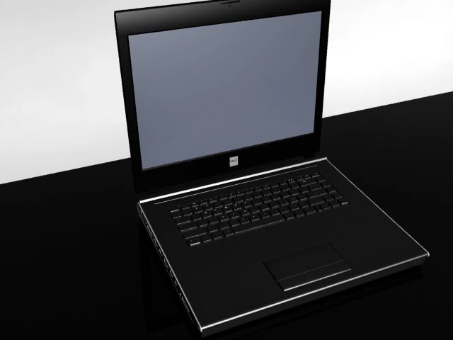 ноутбук макс 3D Модель .c4d .max .obj .3ds .fbx .stl .blend 