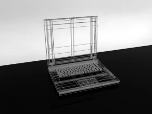 ноутбук макс 3D Модель