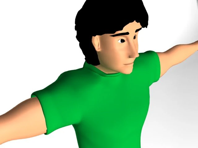 boy 3D Model .c4d .max .obj .3ds .fbx .stl .blend 