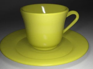 tazza di t&egrave; Modello 3D
