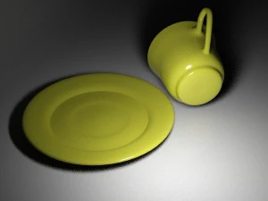 tazza di t&egrave; Modello 3D