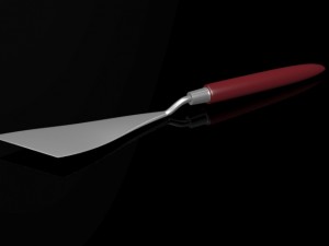 palette knife 3D-Modell