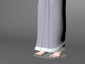 old woman 3D Model