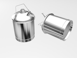 gas can 3D 模型