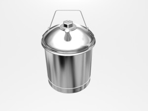 gas can 3D 模型