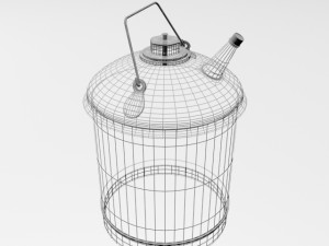 gas can 3D 模型