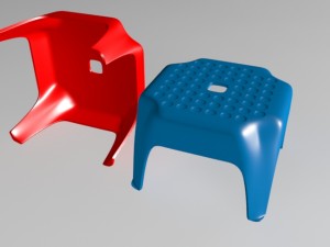 plustic mora 3D Модель