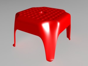 plustic mora 3D Model
