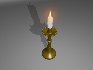 candle stand 3D Model