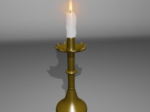 candle stand 3D Model