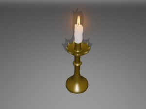 candle stand 3D Model