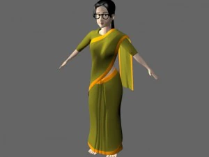 femaleteacher 3D Model