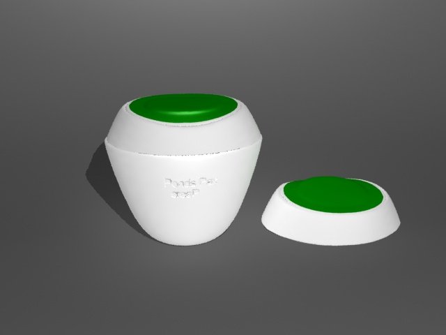 cream 3D Модель .c4d .max .obj .3ds .fbx .stl .blend 