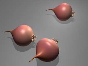 onion and garlic Modelo 3D
