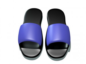 male shoe Model 3D