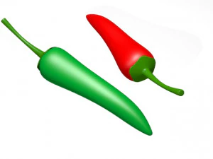 chilli 3D Model