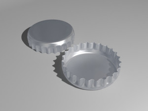bottle cap 3D Модель