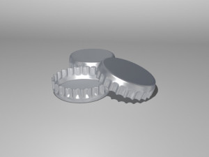 bottle cap 3D Модель