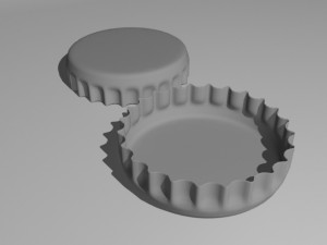 bottle cap 3D Модель