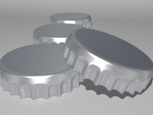 bottle cap 3D Модель