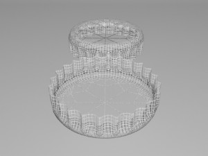bottle cap 3D Модель