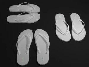 white sandal 3D Model