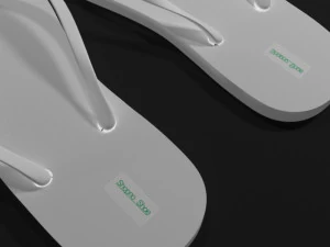 white sandal 3D Model