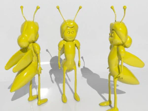 cartoon bee 3D Model