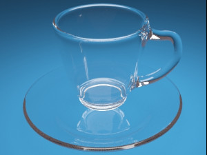 vray glass cup 3D Модель