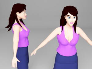 Female 3D Модель