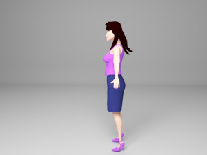 Female 3D Модель