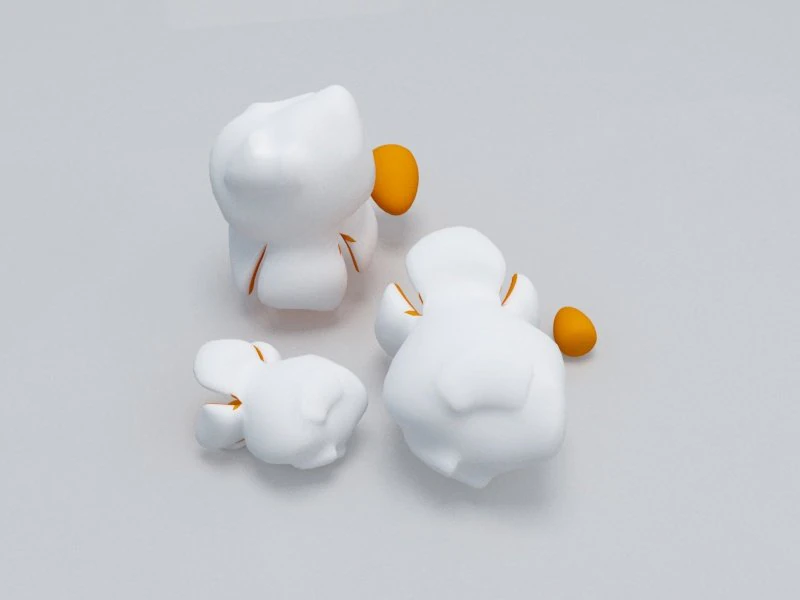 Popcorn 3D Model .c4d .max .obj .3ds .fbx .stl .blend 