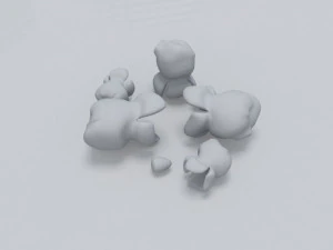 Popcorn 3D Model