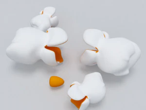 Popcorn 3D Model