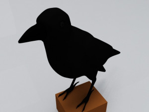 Crow 3D-Modell