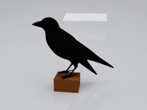 Crow 3D-Modell