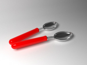 Spoon Model Modello 3D