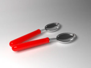 Spoon Model 3D Model