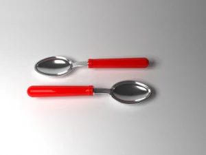 Spoon Model 3D Model