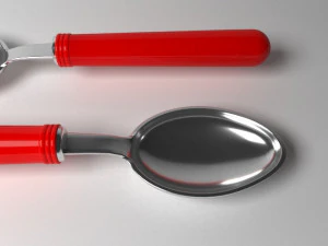 Spoon Model 3D Model
