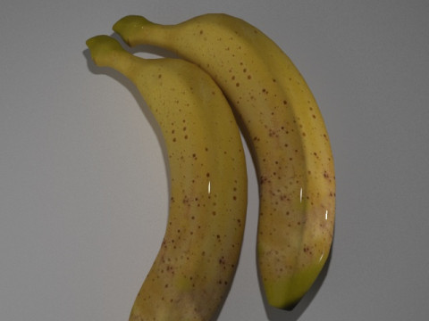Banana model 3D Модель