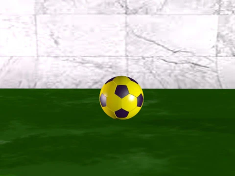 Zıplayan Top Animasyonu 3D Model