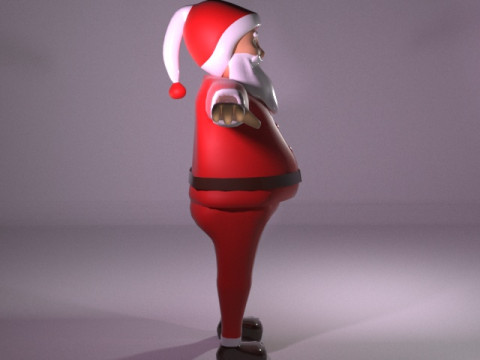 Santa Character 3D 모델