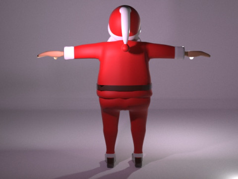 Santa Character 3D 모델