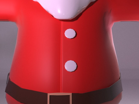 Santa Character 3D 모델