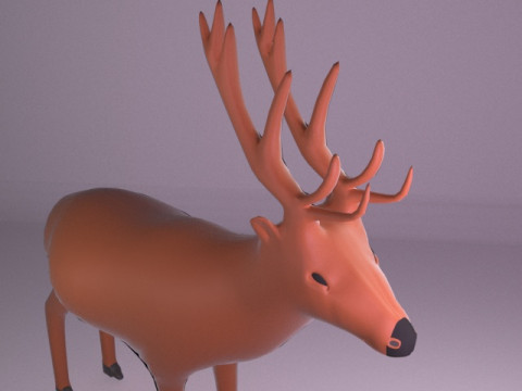 Deer model 3D Model