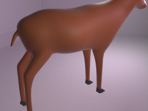 Deer model 3D Model